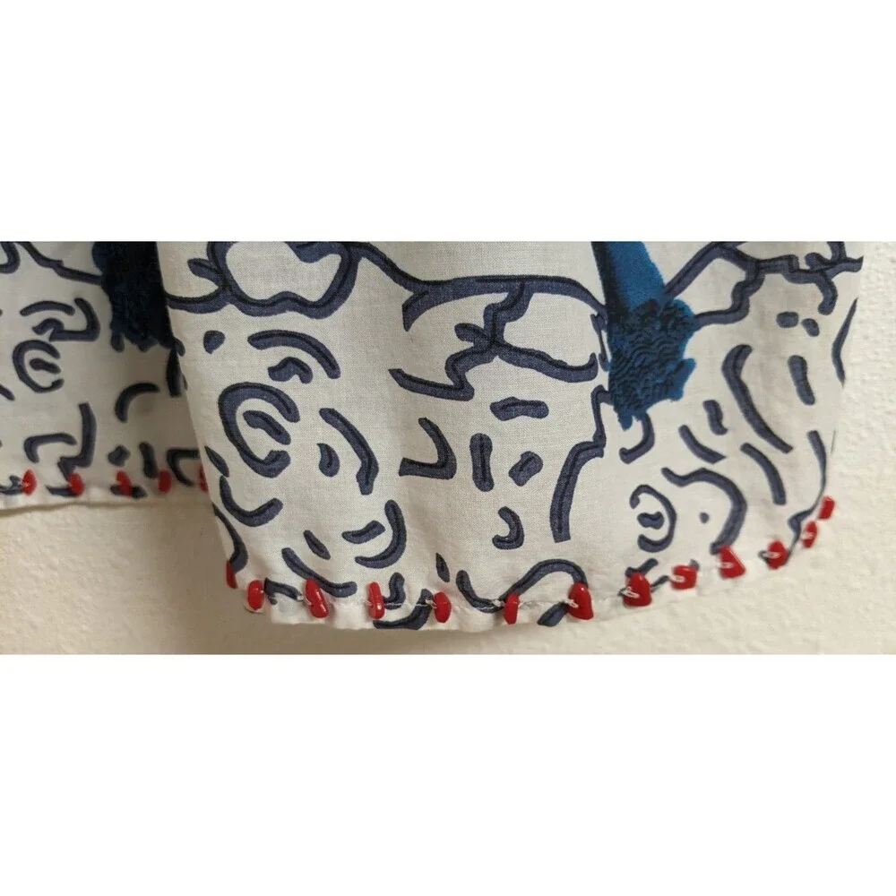 Women's Soft Surroundings Coral Reef Fish Seychelles Tunic/Dress/Cover-Up PXS - Picture 8 of 14